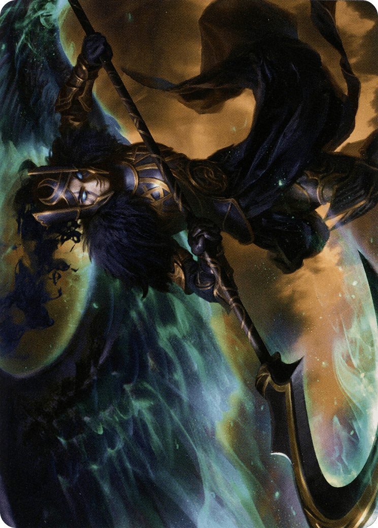 Vengeful Reaper // Vengeful Reaper (AKHM-029) - Kaldheim Art Series (Borderless)