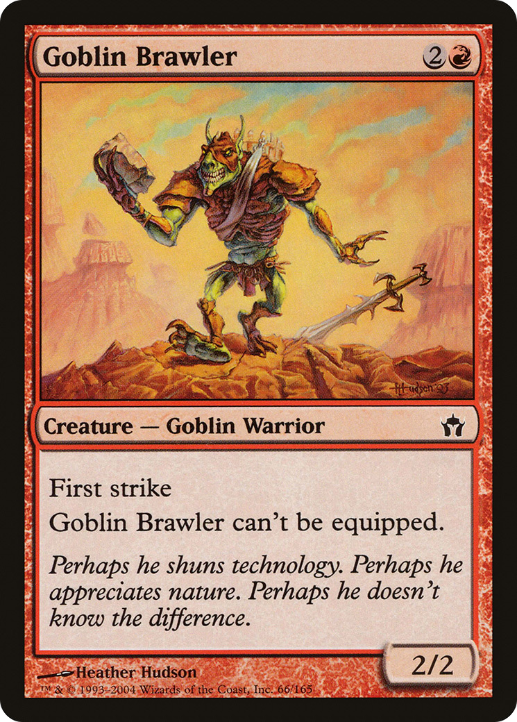 Goblin Brawler [Fifth Dawn] Foil