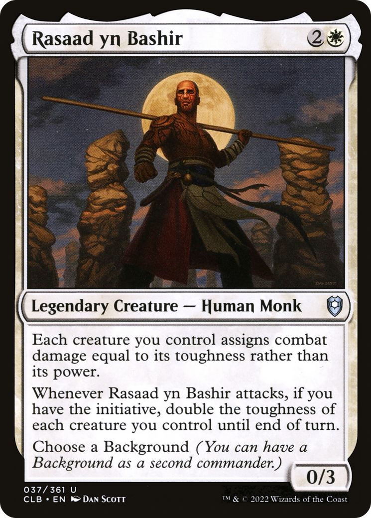 Rasaad yn Bashir [Commander Legends: Battle for Baldur's Gate] Foil