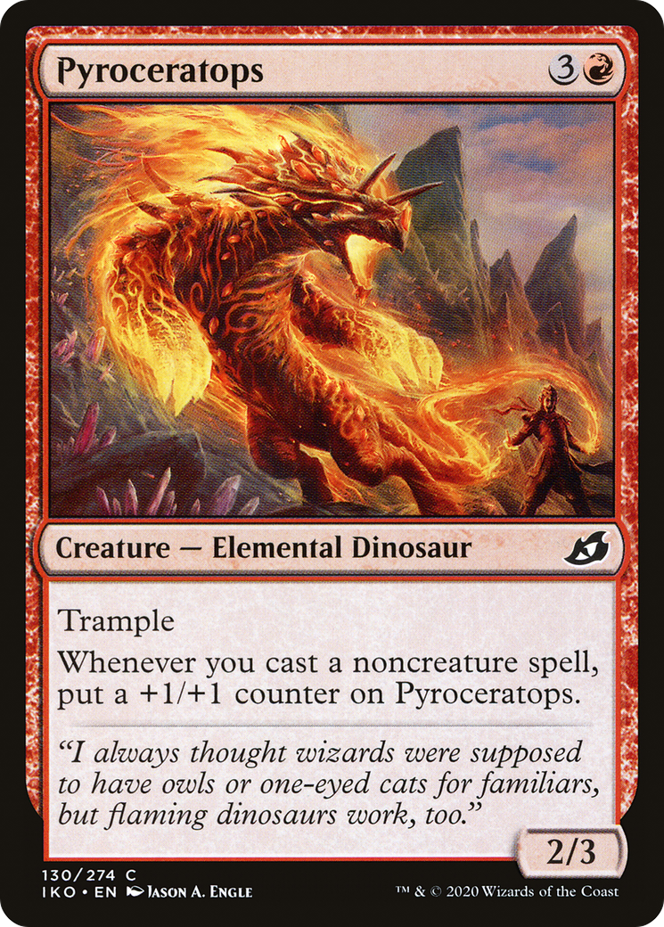 Pyroceratops [Ikoria: Lair of Behemoths] Foil