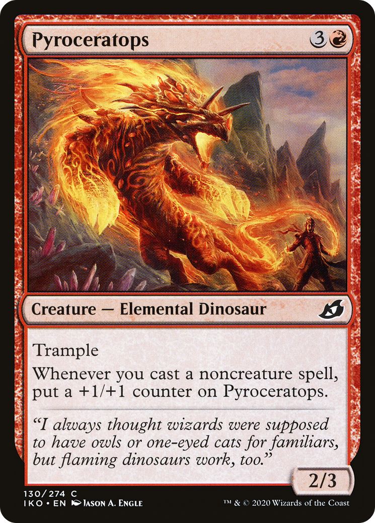 Pyroceratops [Ikoria: Lair of Behemoths] Foil