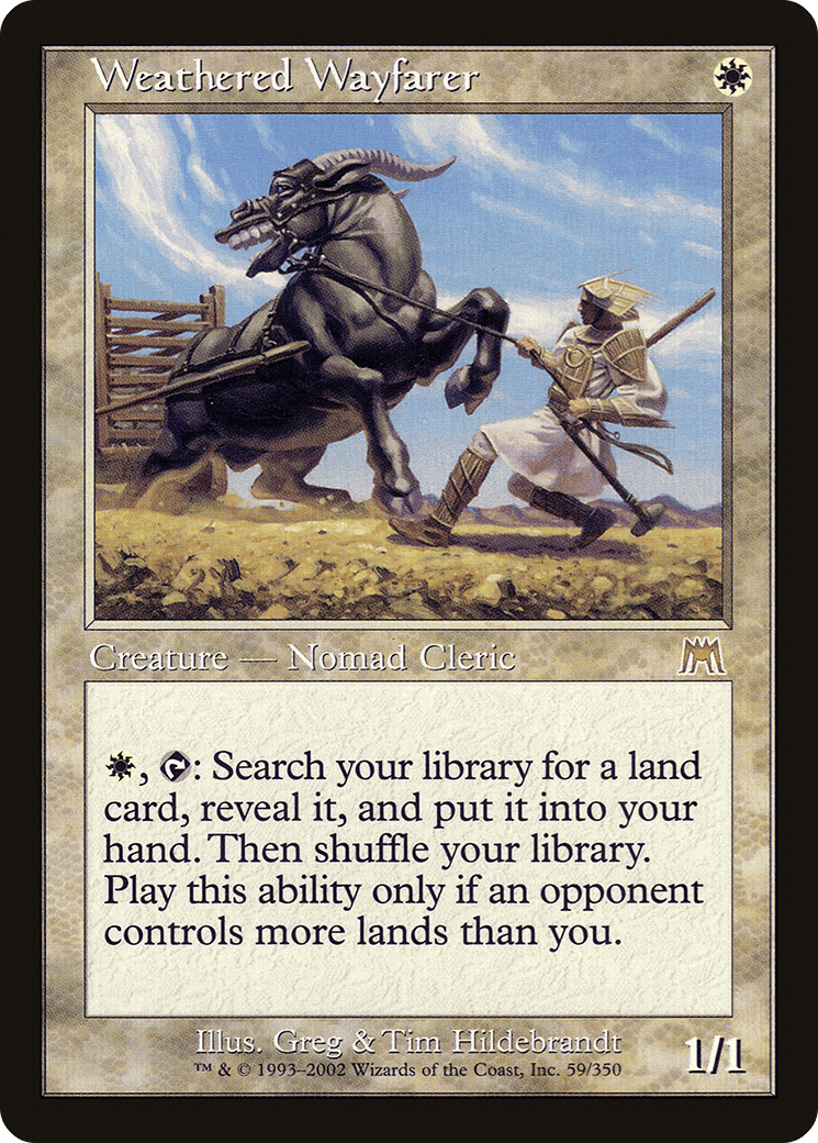 Weathered Wayfarer [Onslaught] Foil