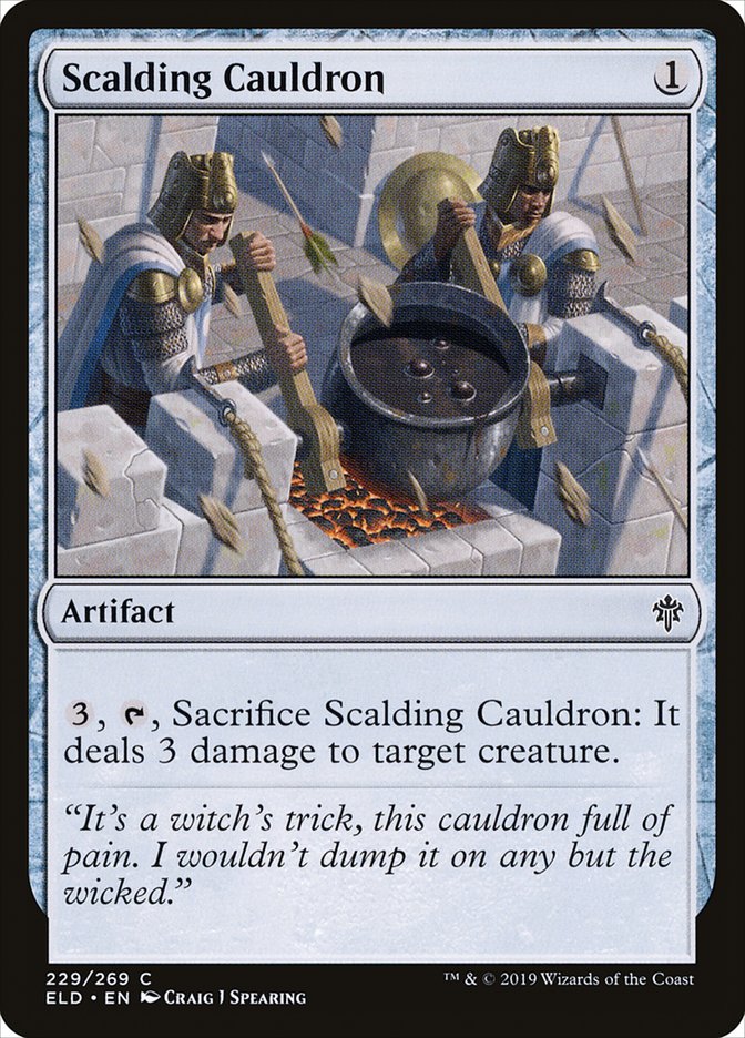Scalding Cauldron 229/269 (Throne of Eldraine) 