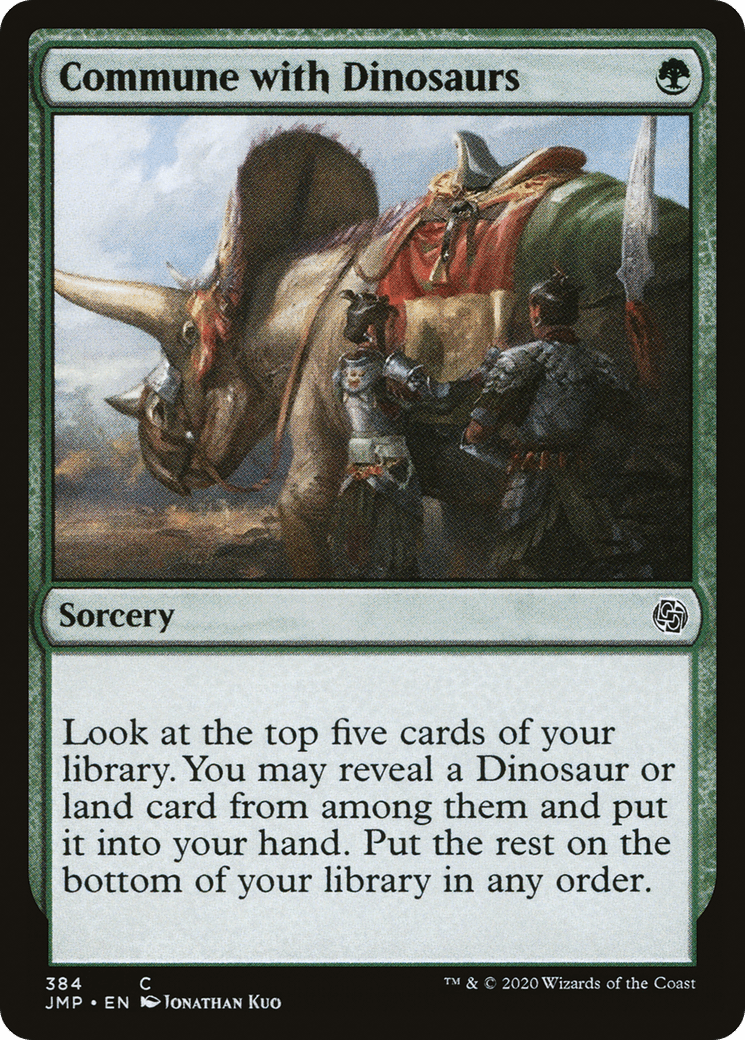 Commune with Dinosaurs [Jumpstart]