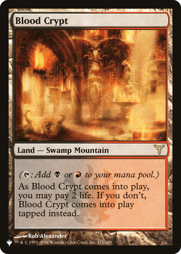 Blood Crypt |  (DIS-171) [The List]