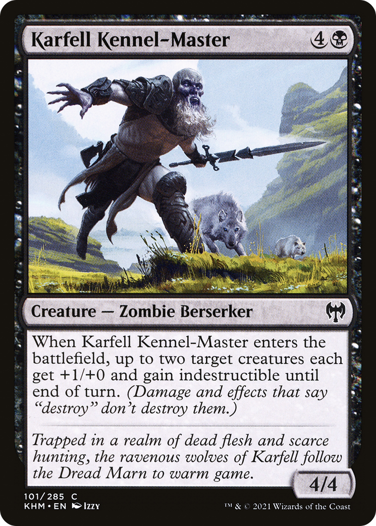 Karfell Kennel-Master [Kaldheim] Foil