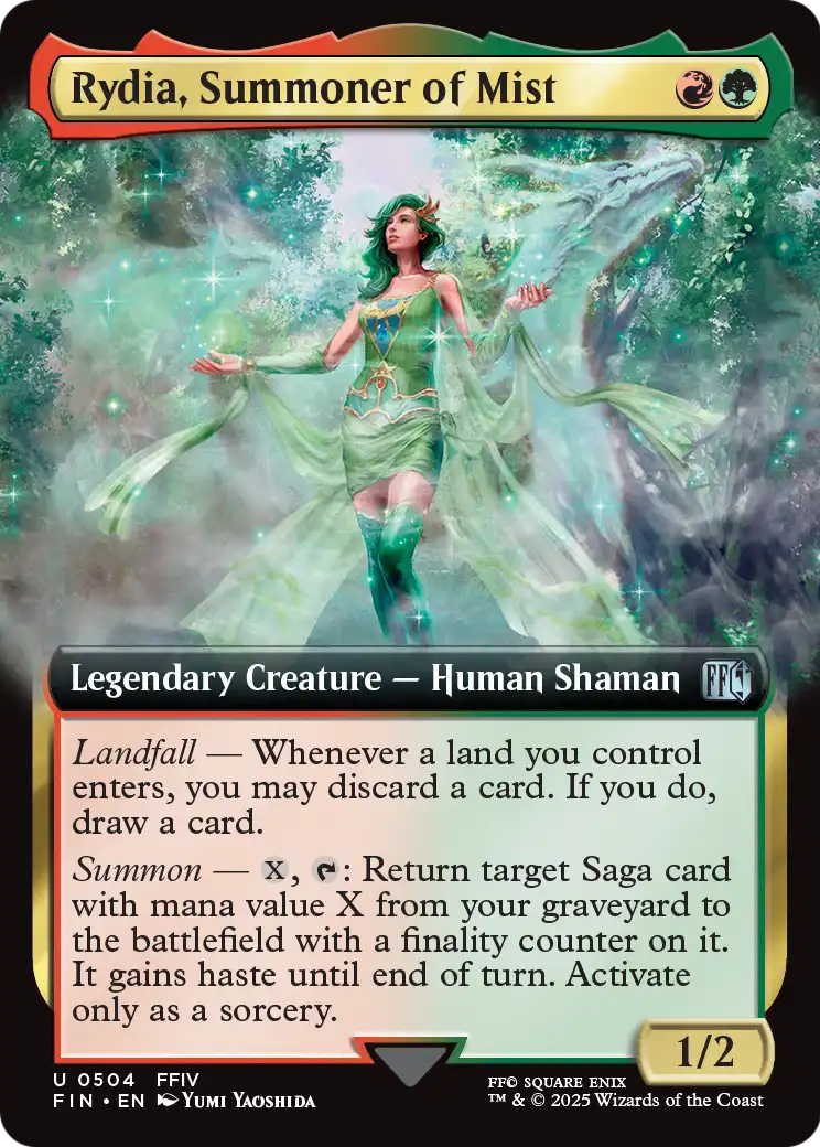 Rydia, Summoner of Mist (504) [FINAL FANTASY] : (Extended Art)