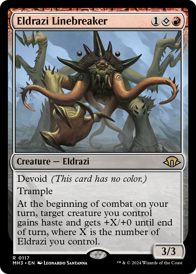 Eldrazi Linebreaker [Modern Horizons 3] Foil