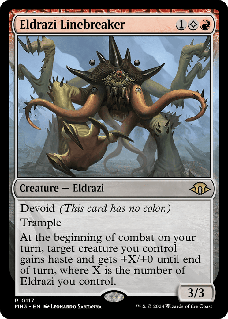 Eldrazi Linebreaker [Modern Horizons 3] Foil