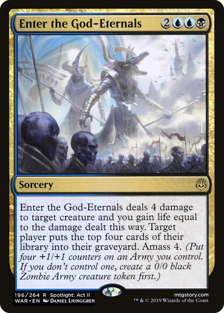 Enter the God-Eternals [War of the Spark] Foil