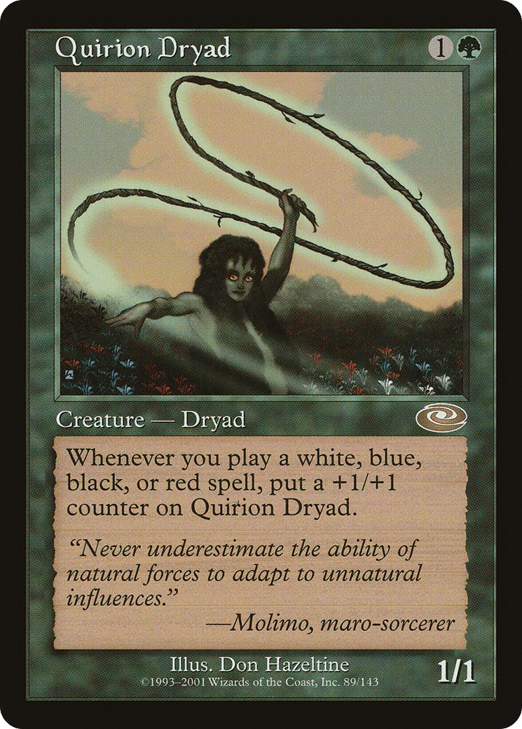 Quirion Dryad [Planeshift] Foil