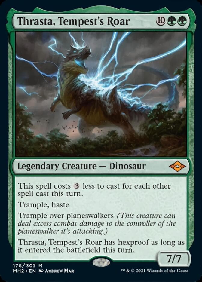 Thrasta, Tempest's Roar [Modern Horizons 2] Foil