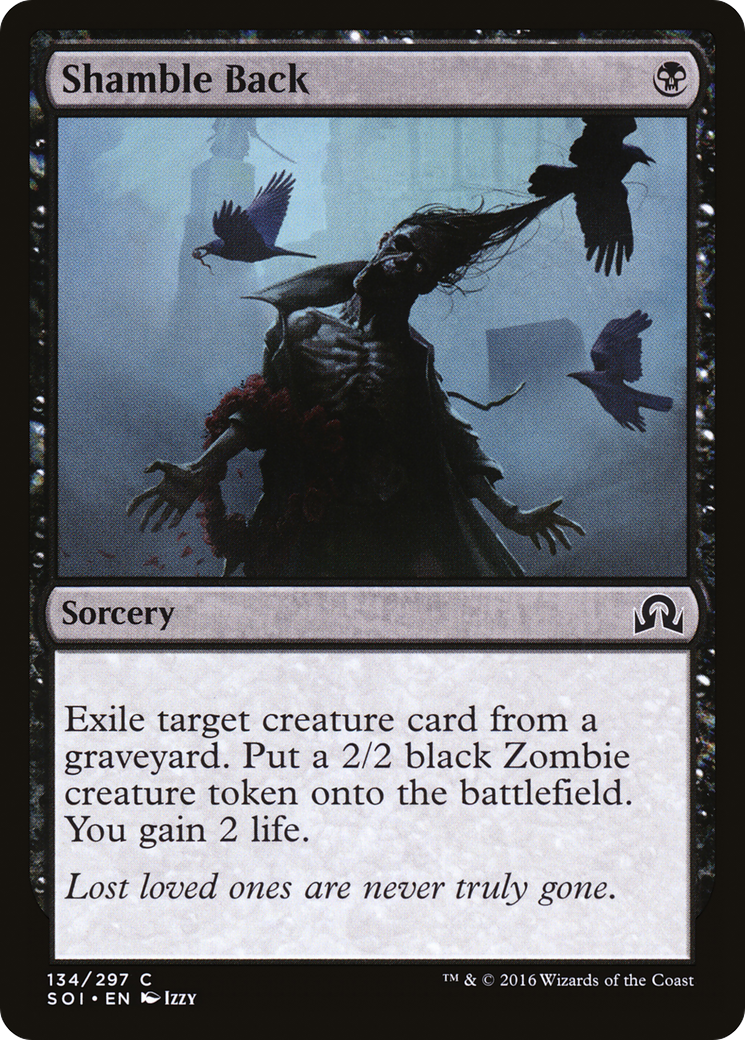 Shamble Back [Shadows over Innistrad] Foil