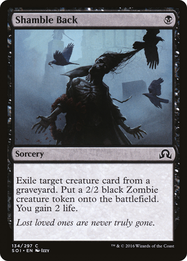 Shamble Back [Shadows over Innistrad] Foil
