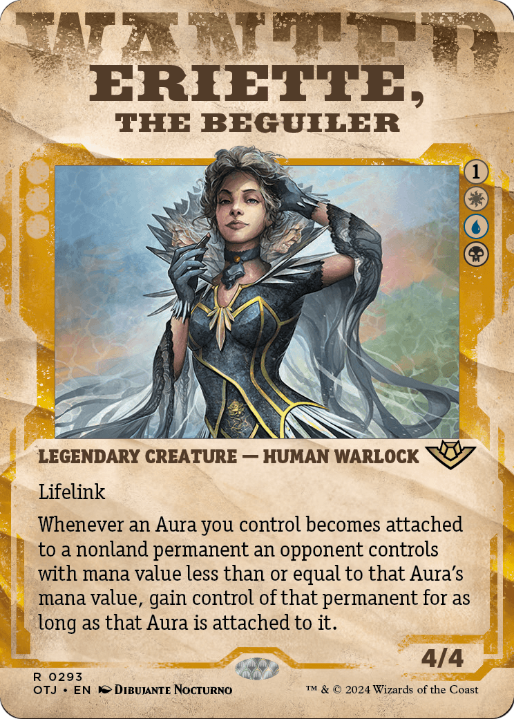Eriette, the Beguiler (Showcase) [Outlaws of Thunder Junction] Foil