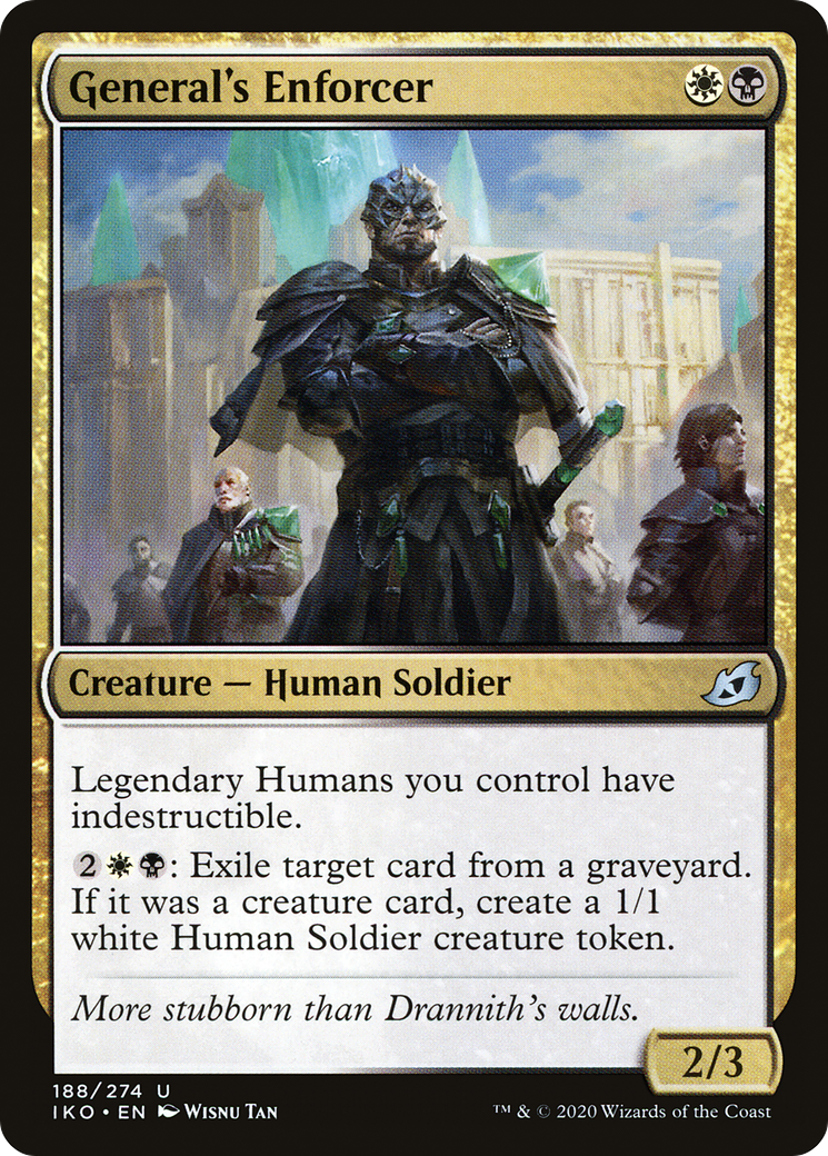 General's Enforcer [Ikoria: Lair of Behemoths] Foil