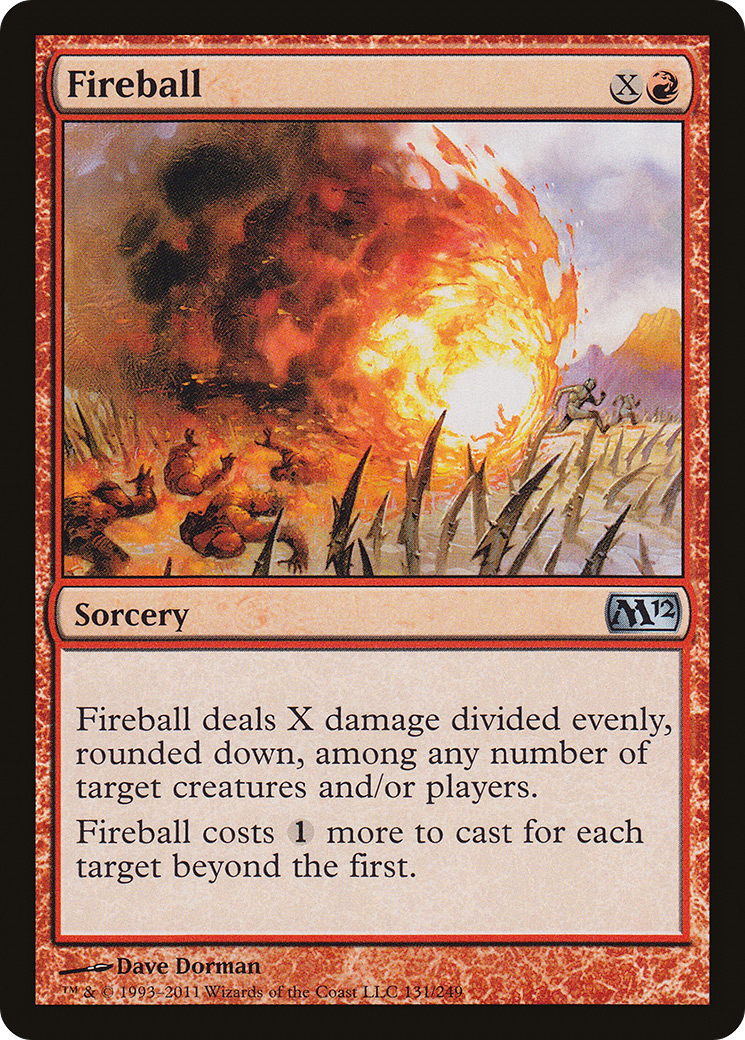 Fireball [Magic 2012] Foil