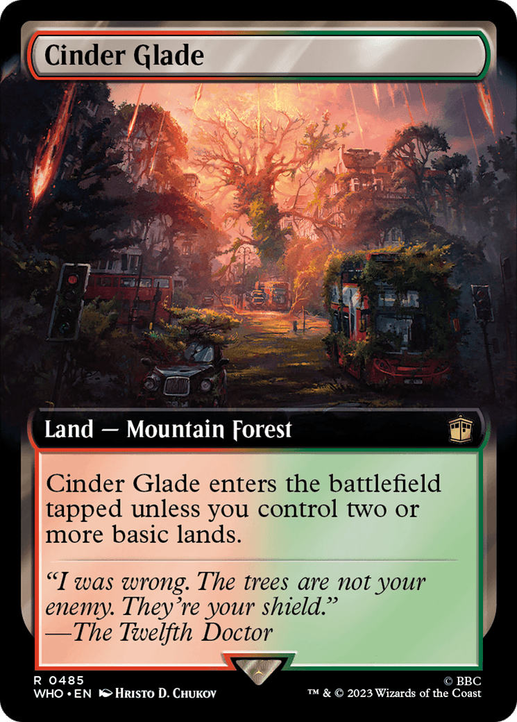 Cinder Glade (Extended Art) [Doctor Who] Foil