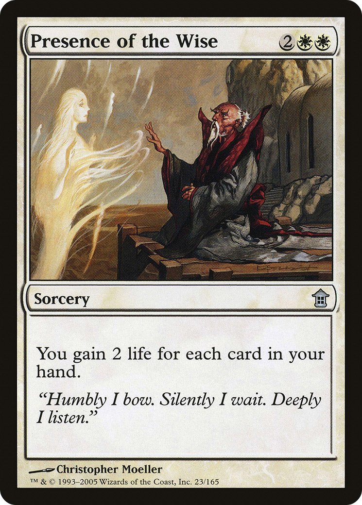 Presence of the Wise [Saviors of Kamigawa] Foil
