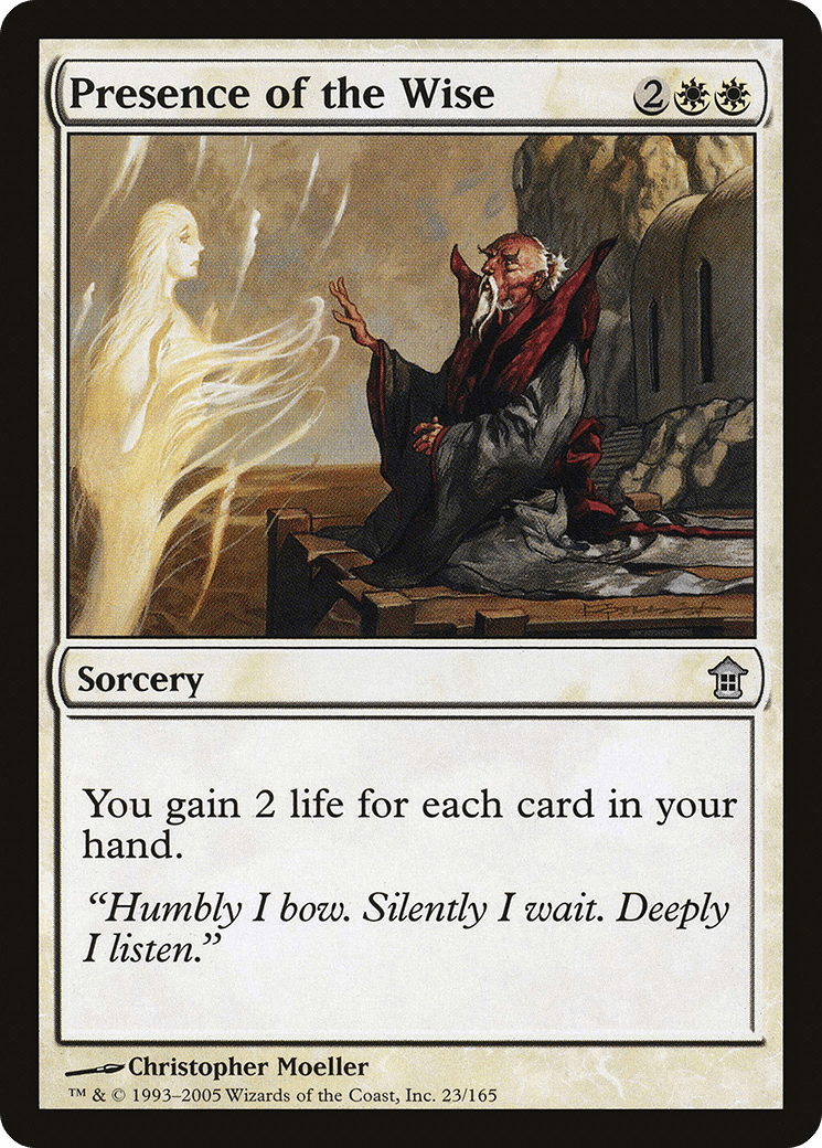 Presence of the Wise [Saviors of Kamigawa] Foil