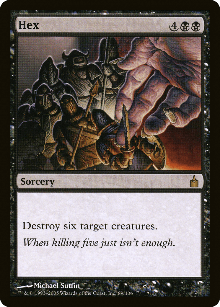 Hex [Ravnica: City of Guilds] Foil