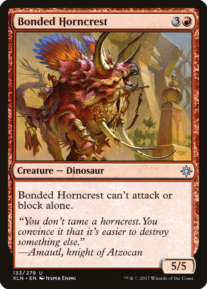 Bonded Horncrest 133/279 (Ixalan) 