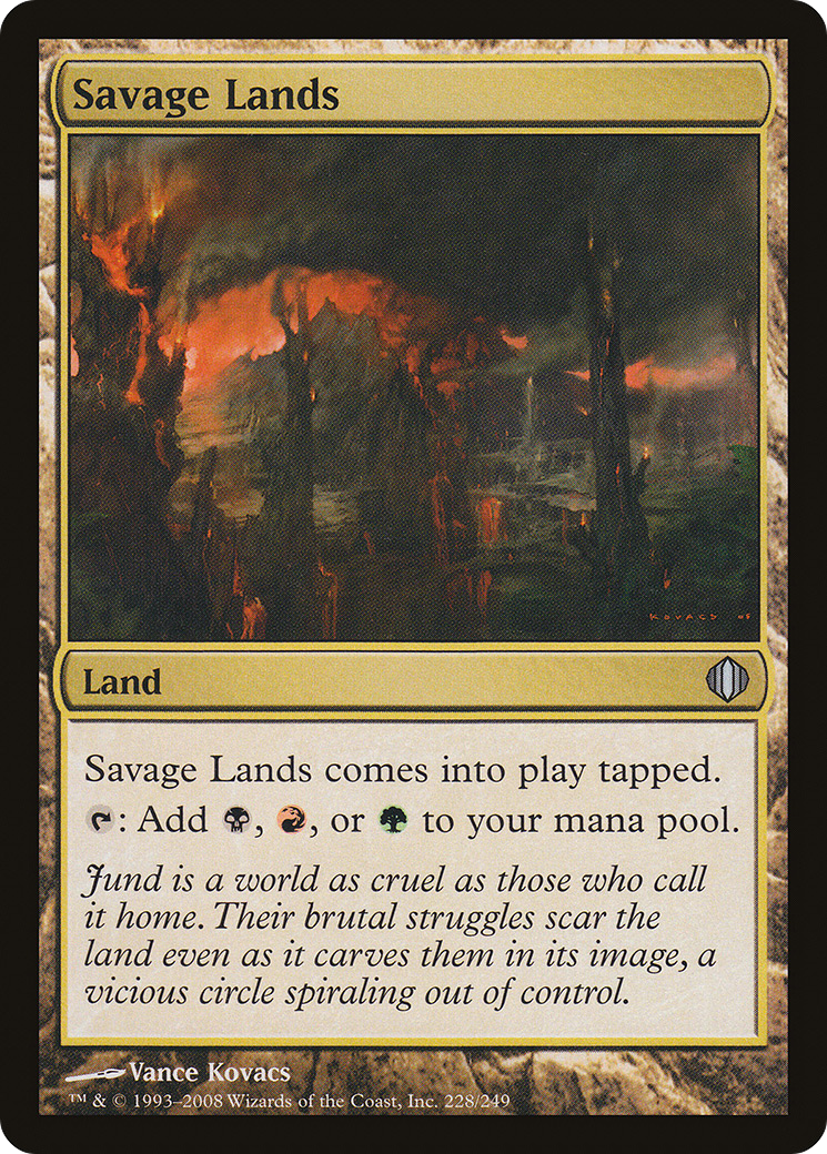 Savage Lands [Shards of Alara] Foil