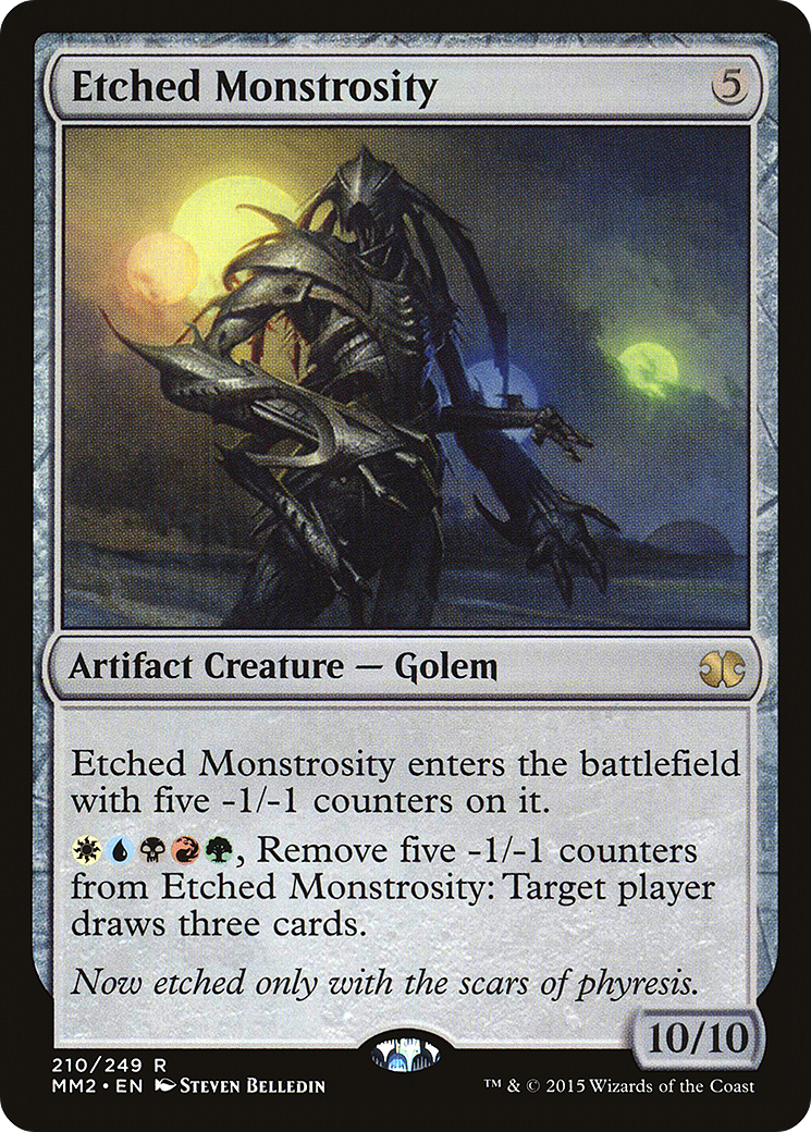 Etched Monstrosity [Modern Masters 2015] Foil