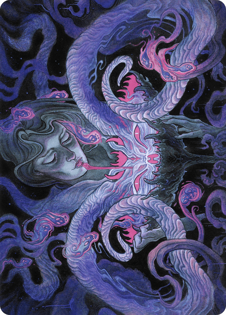 Demonic Bargain // Demonic Bargain (AVOW-030) - Crimson Vow Art Series (Borderless) Foil