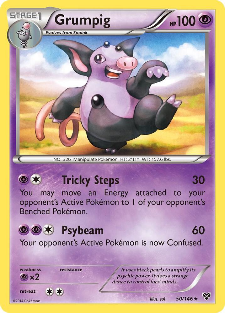 Grumpig 050/146 (XY Base Set) 