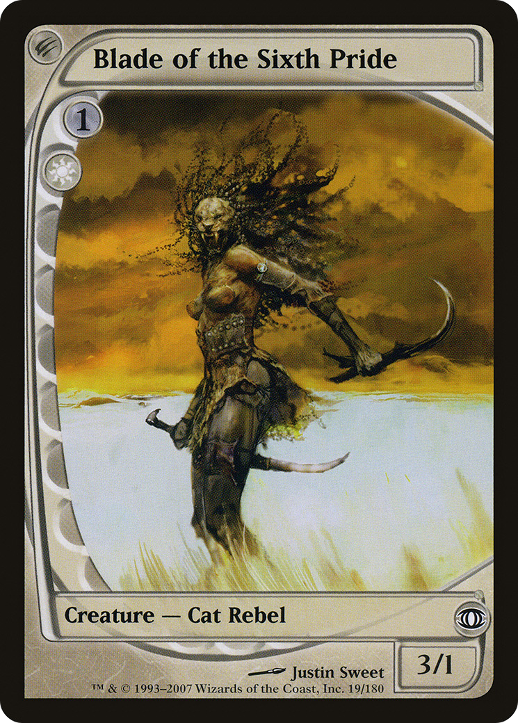 Blade of the Sixth Pride [Future Sight] Foil