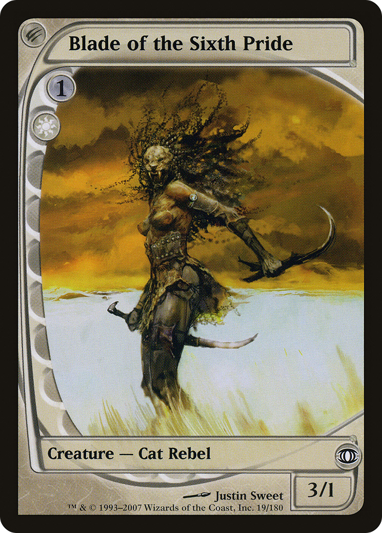 Blade of the Sixth Pride [Future Sight] Foil