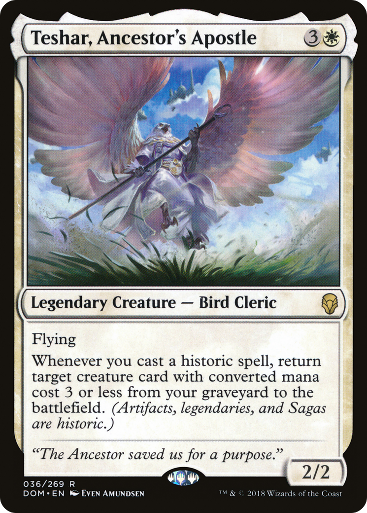 Teshar, Ancestor's Apostle [Dominaria] Foil