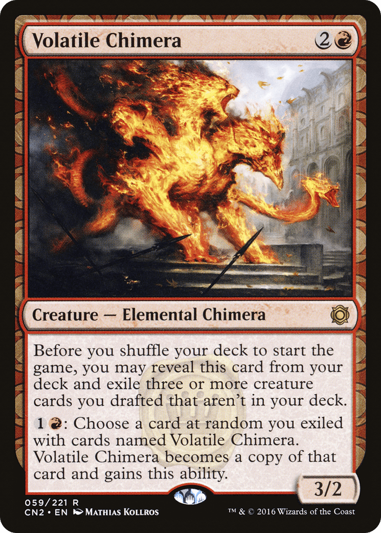 Volatile Chimera [Conspiracy: Take the Crown] Foil