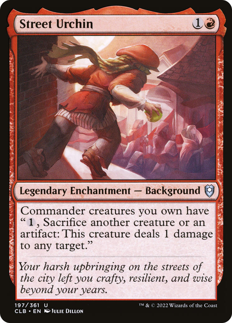Street Urchin [Commander Legends: Battle for Baldur's Gate] Foil