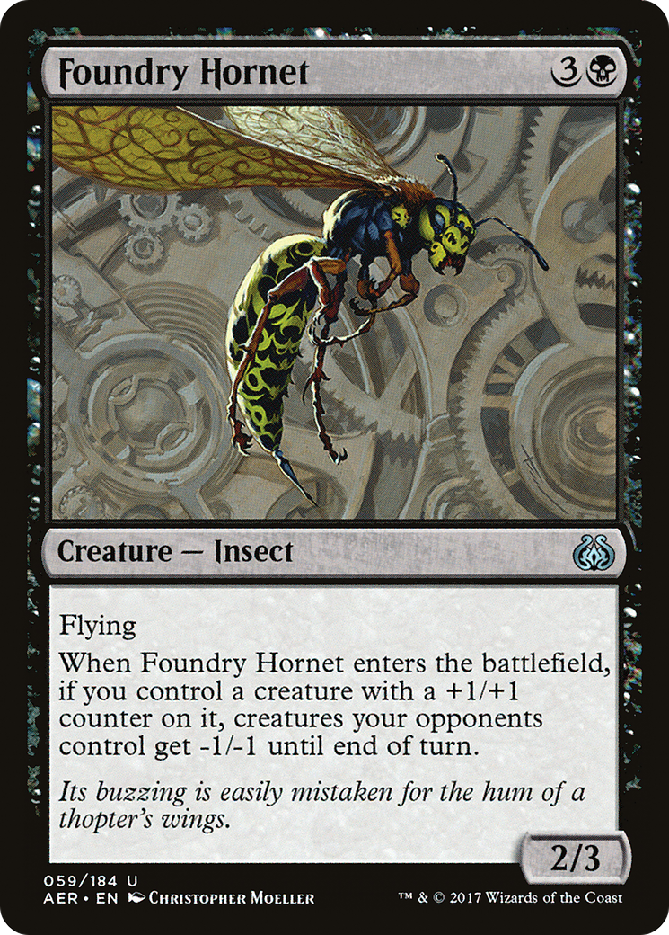Foundry Hornet [Aether Revolt] Foil