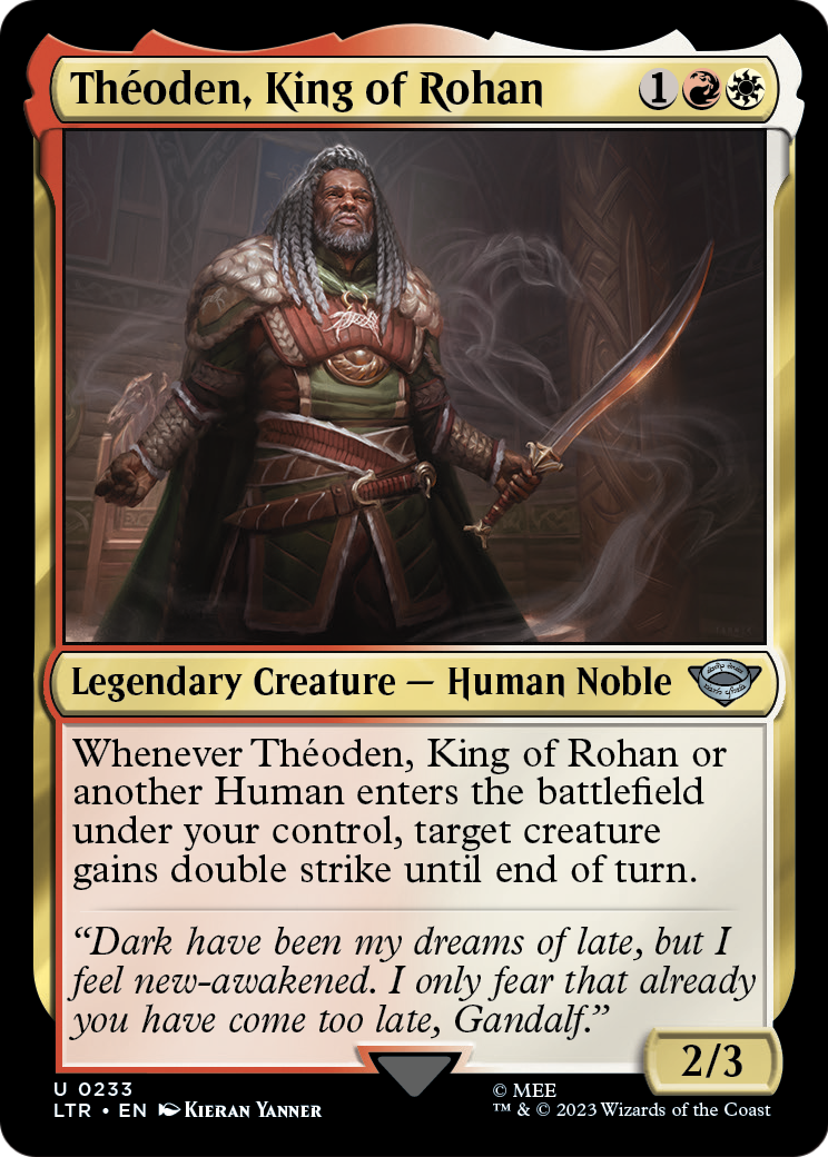 Theoden, King of Rohan [The Lord of the Rings: Tales of Middle-Earth] Foil