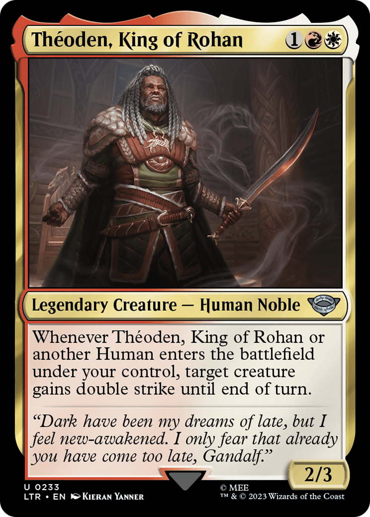 Theoden, King of Rohan [The Lord of the Rings: Tales of Middle-Earth] Foil