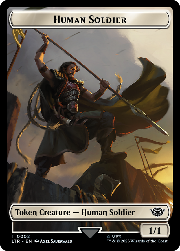 Human Soldier (TLTR-002) - Tales of Middle-earth Tokens Foil