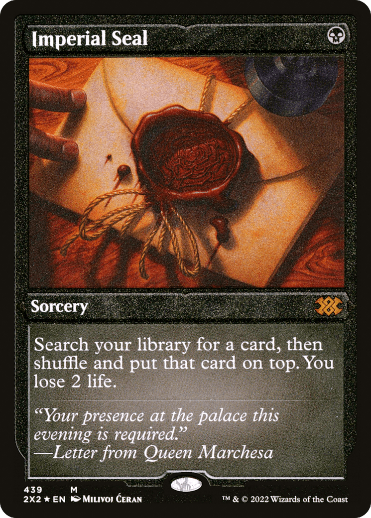 Imperial Seal |  Foil (439) [Double Masters 2022]
