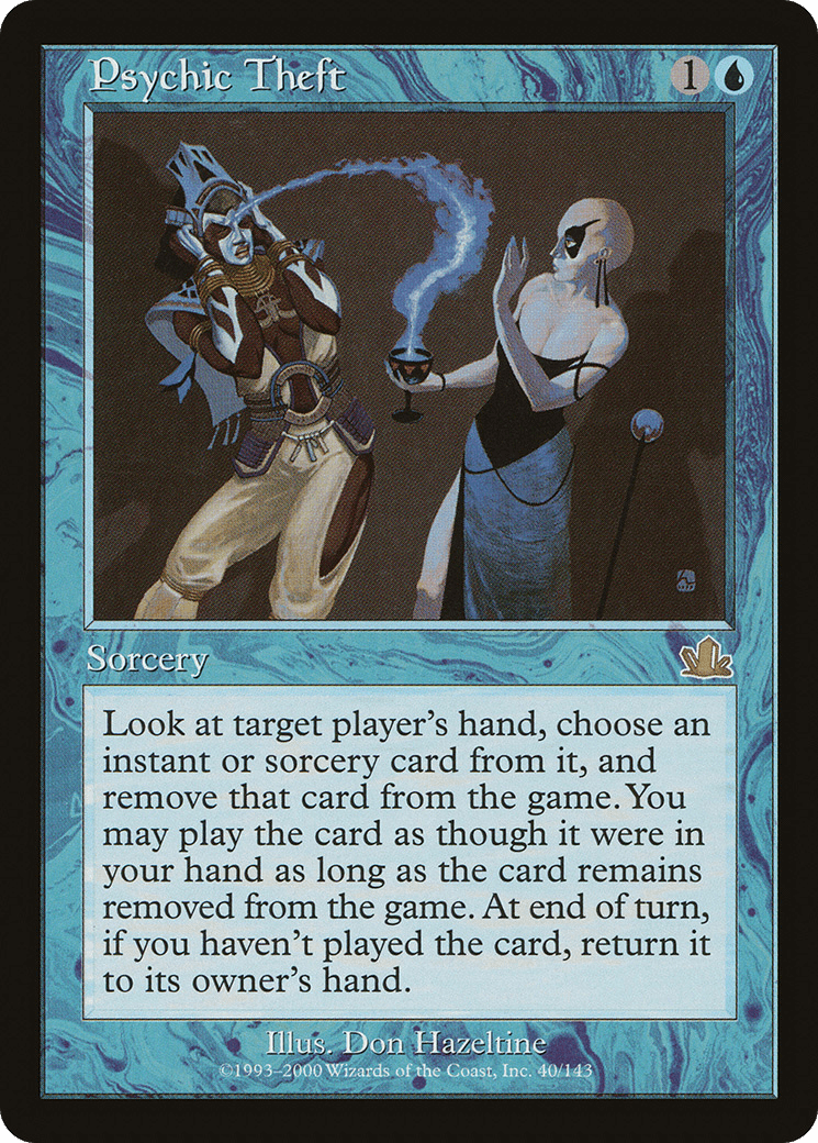 Psychic Theft [Prophecy] Foil