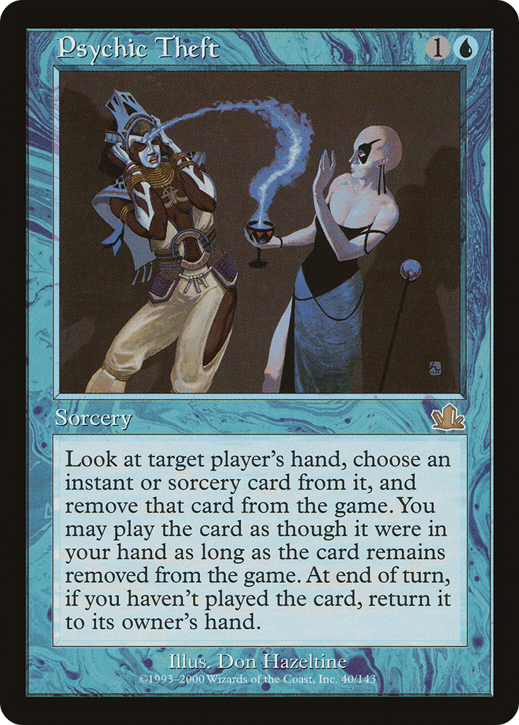 Psychic Theft [Prophecy] Foil