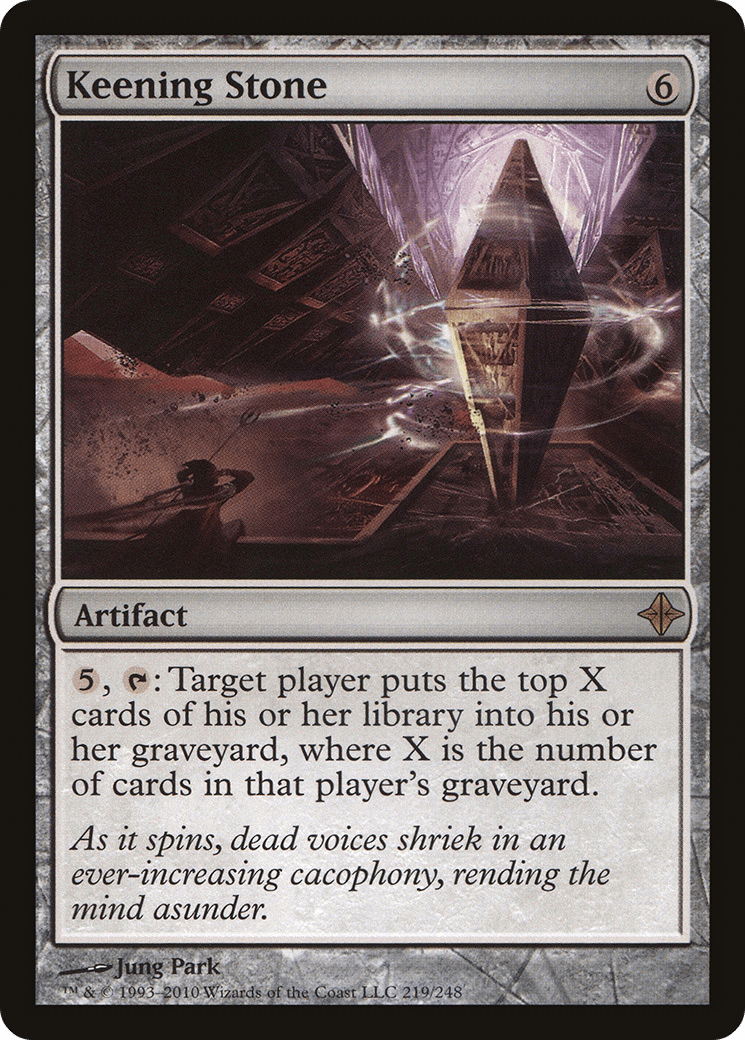 Keening Stone [Rise of the Eldrazi] Foil