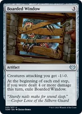 Boarded Window 253/277 (Innistrad: Crimson Vow) 