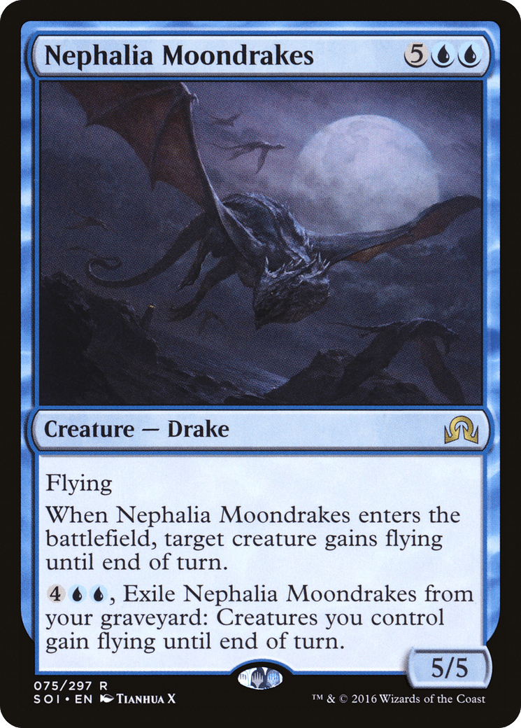 Nephalia Moondrakes [Shadows over Innistrad] Foil