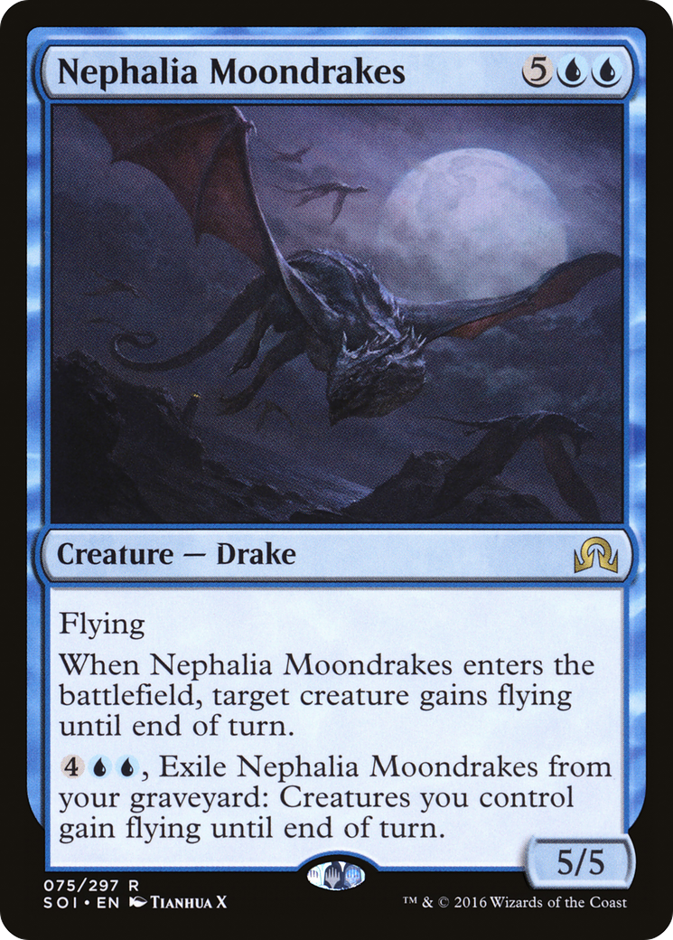Nephalia Moondrakes [Shadows over Innistrad] Foil