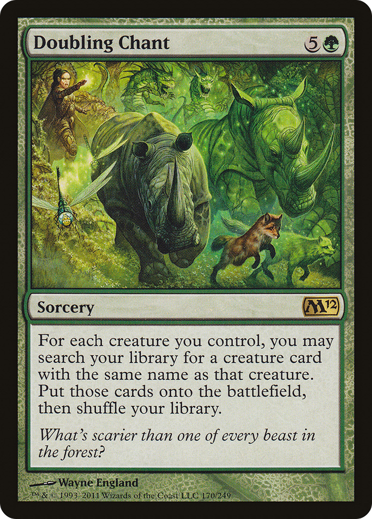Doubling Chant [Magic 2012] Foil
