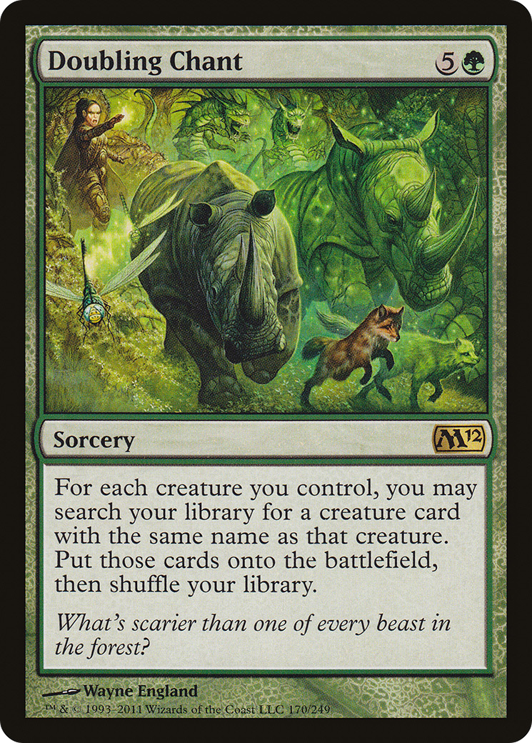 Doubling Chant [Magic 2012] Foil
