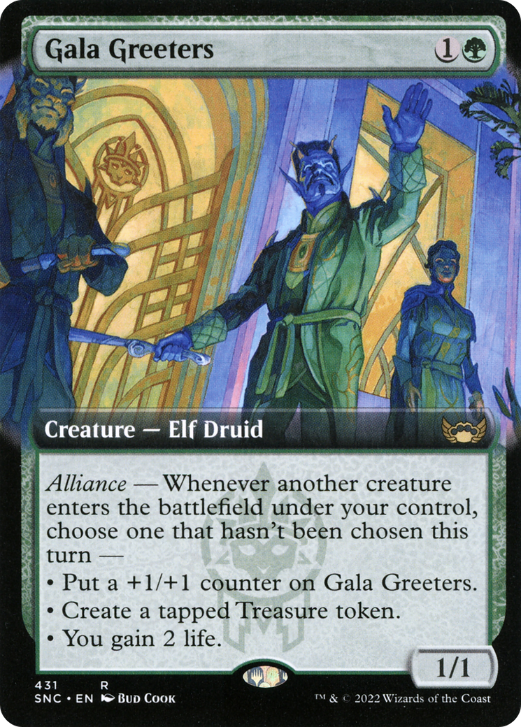 Gala Greeters (Extended Art) [Streets of New Capenna] Foil