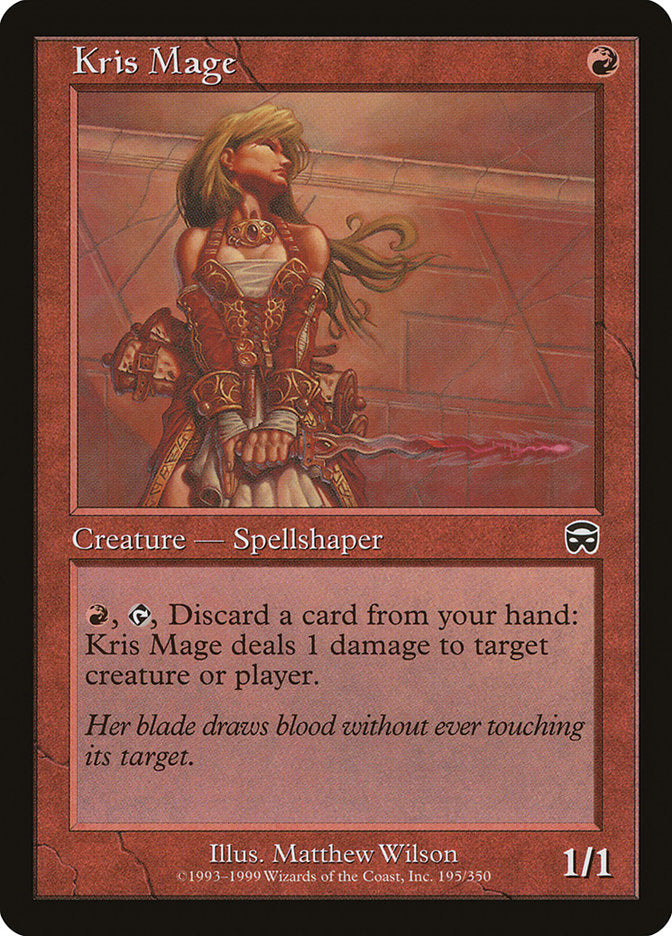 Kris Mage 195/350 (Mercadian Masques) 